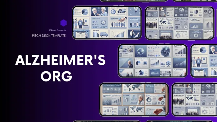 Alzheimer's Org Pitch Deck Template