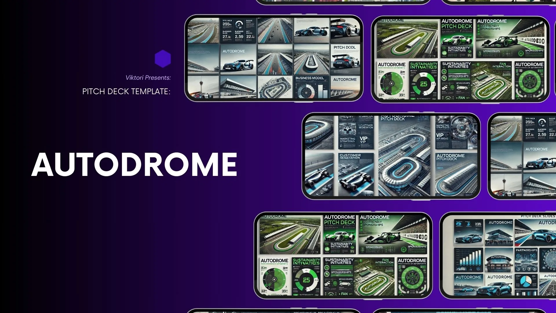 Autodrome Pitch Deck Template