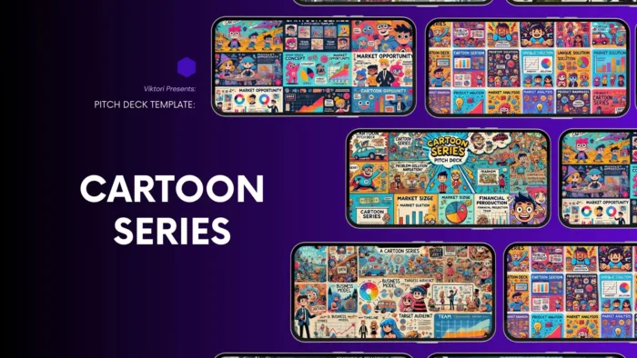 Cartoon Series Pitch Deck Template