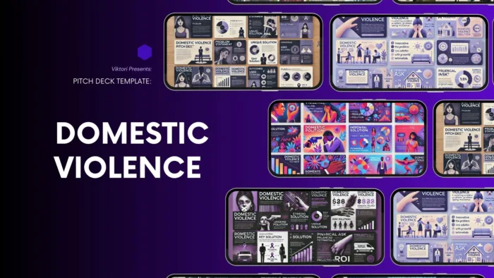 Domestic Violence Pitch Deck Template