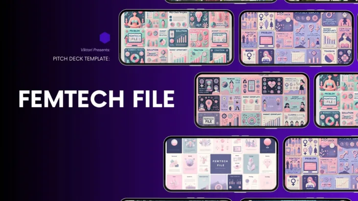 FemTech File Pitch Deck Template