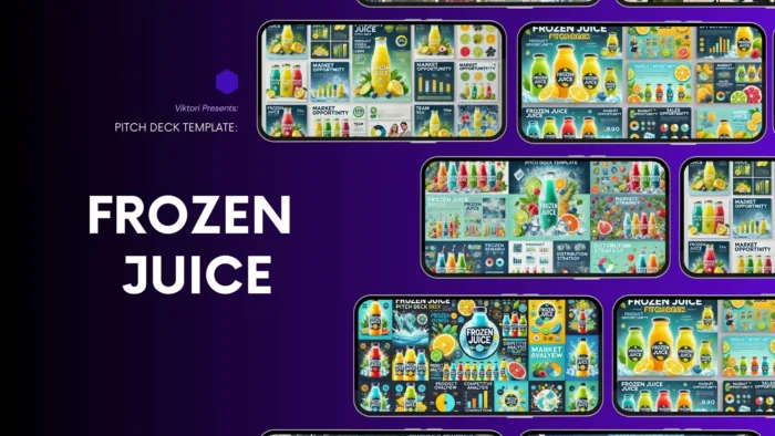 Frozen Juice Pitch Deck Template