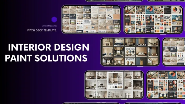 Interior Design Paint Solutions Pitch Deck Template