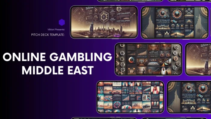 Online Gambling Middle East Pitch Deck Template