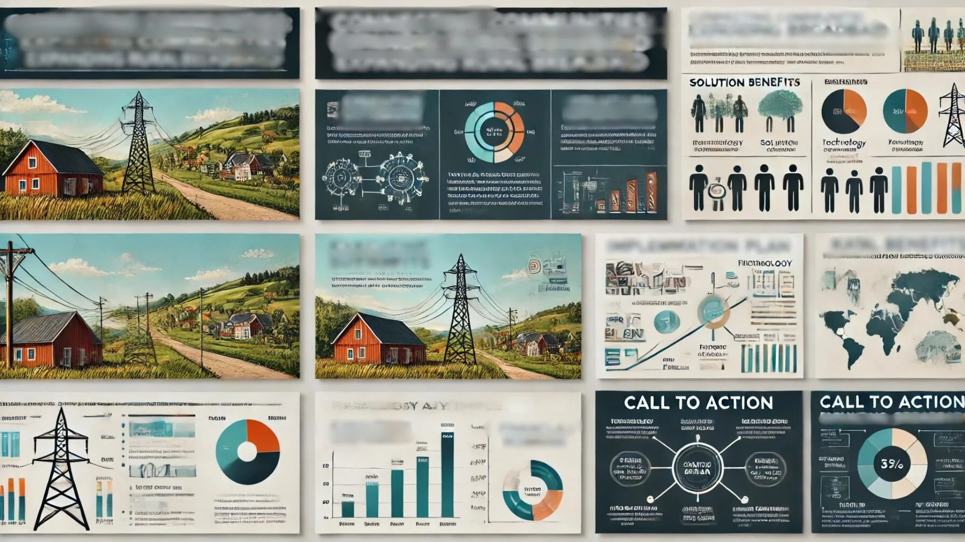 Renewable Energy Transition Pitch Deck MockUp