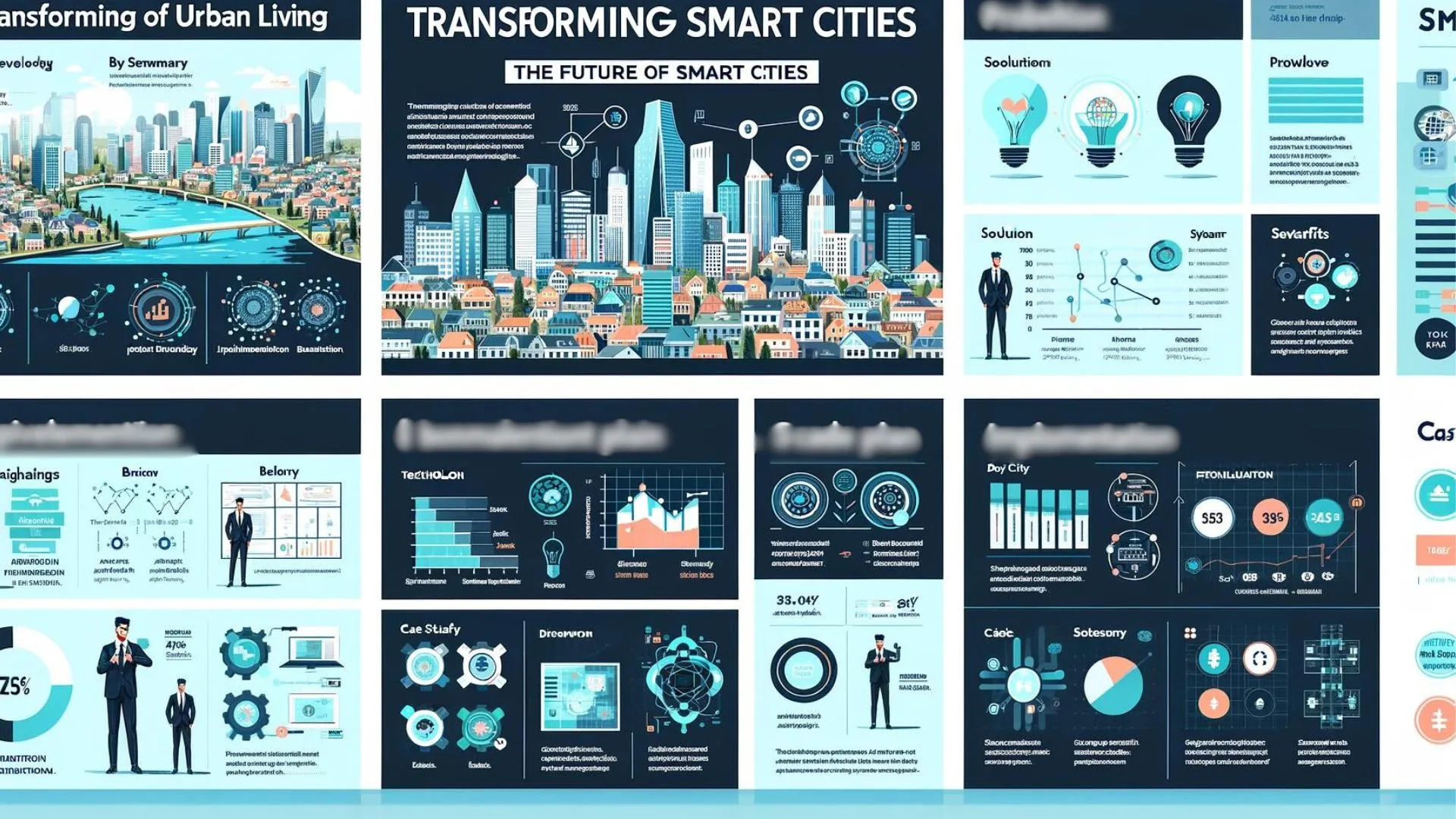 Smart City Initiative Pitch Deck MockUp