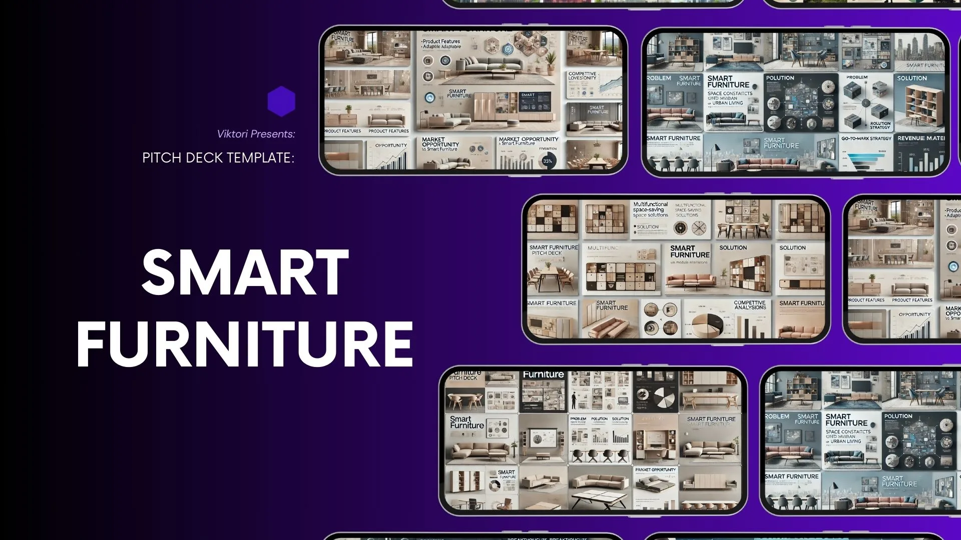 Smart Furniture Pitch Deck Template