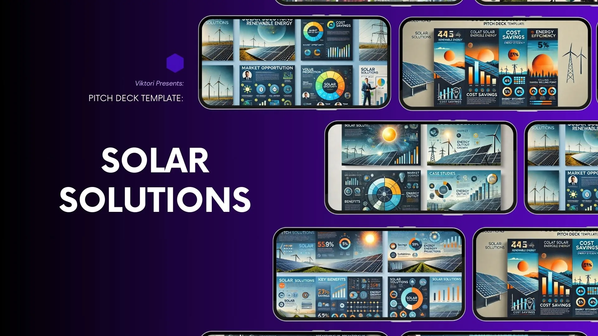 Solar Solutions Pitch Deck Template