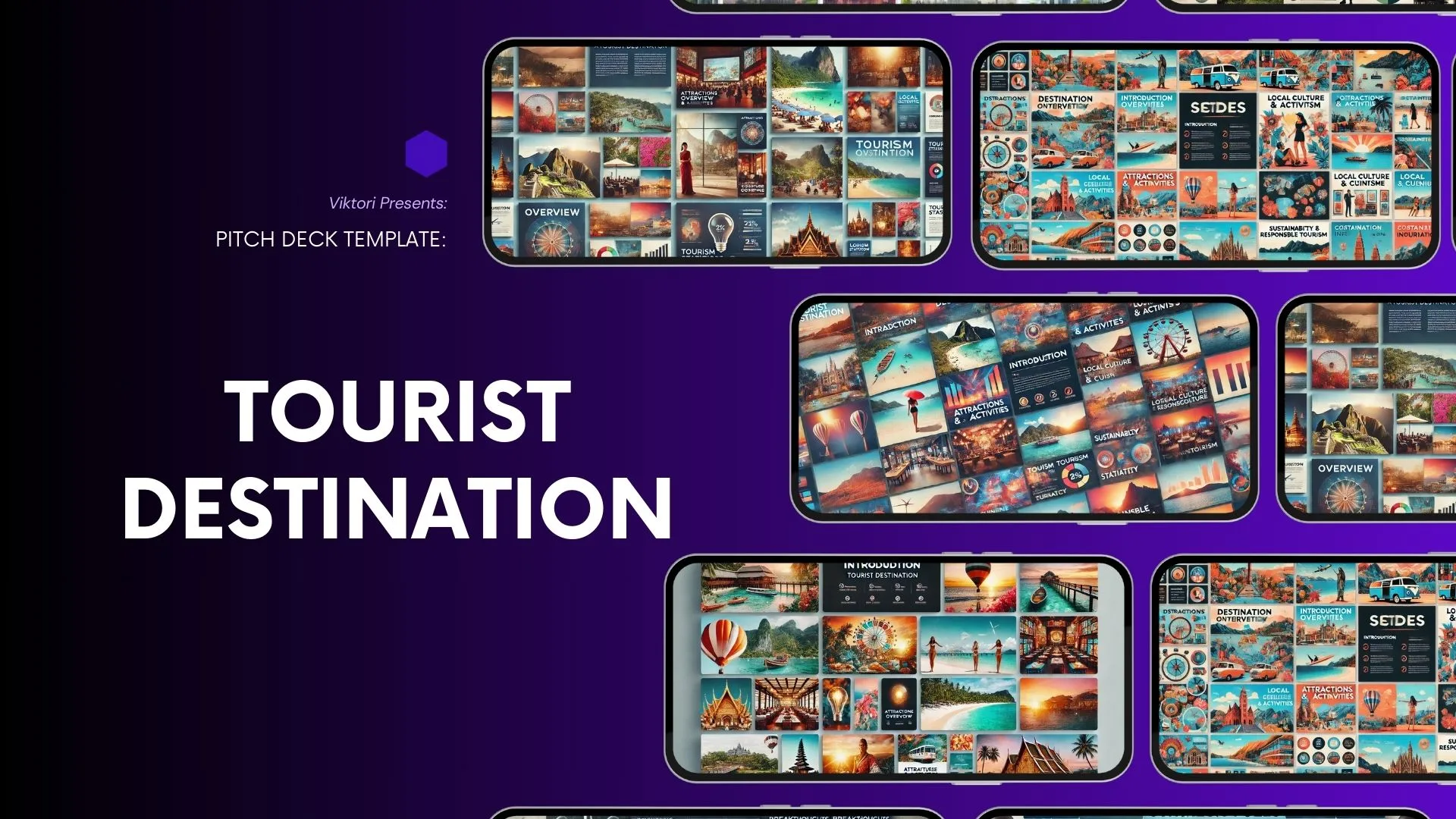 Tourist Destination Pitch Deck Template