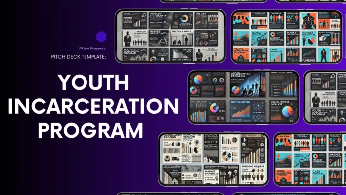 Youth Incarceration Program Pitch Deck Template