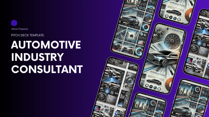 consultant for the automotive industry pitch deck template