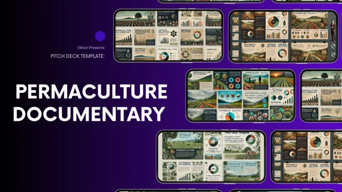 permaculture documentary pitch deck template