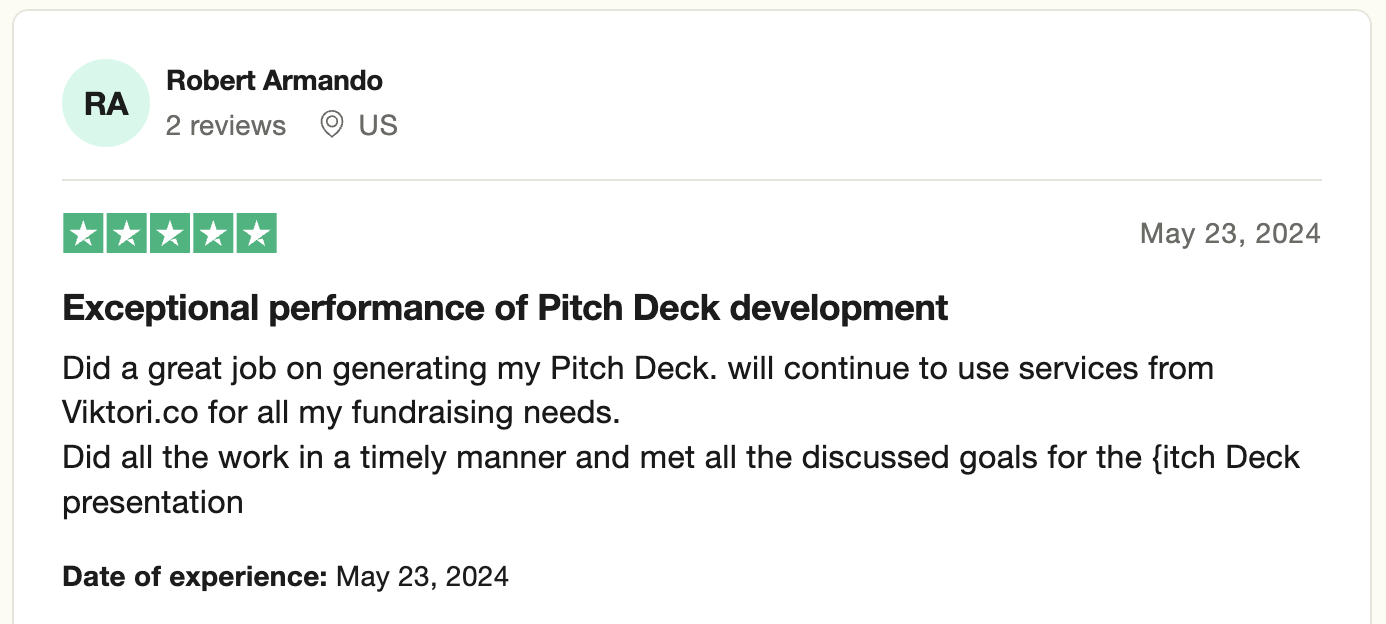 trustpilot review for viktor ilijev the pitchermann 4