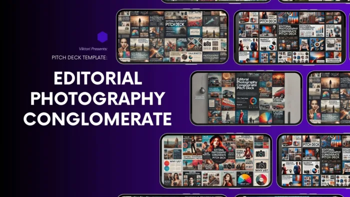 Editorial Photography Conglomerate Pitch Deck Template