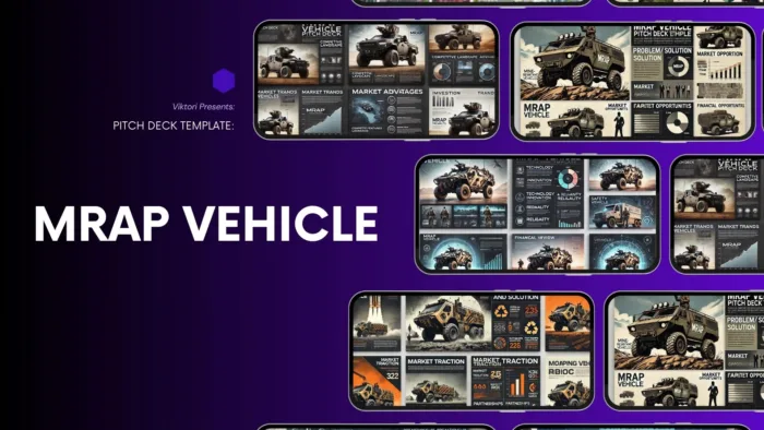 MRAP vehicle pitch deck template