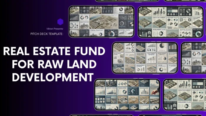 Real Estate Fund For Raw Land Development Pitch Deck Template