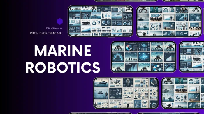 Marine Robotics Pitch Deck Template