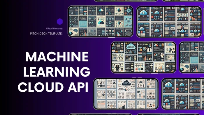 Machine Learning Cloud API Pitch Deck Template