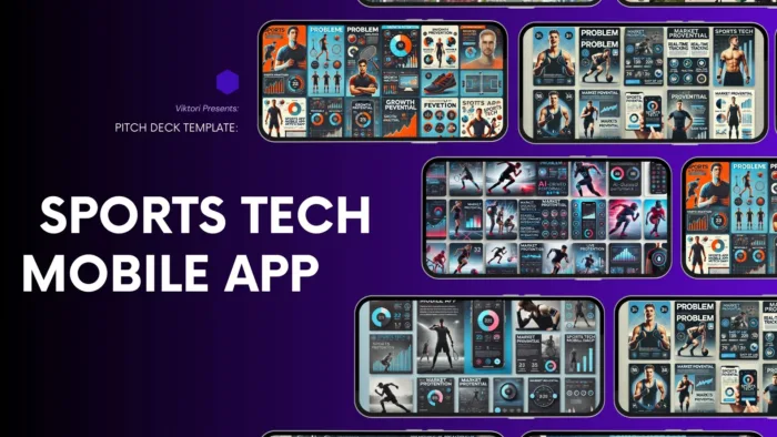 Sports Tech Mobile App Pitch Deck Template