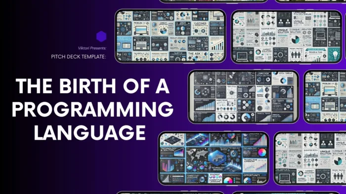 The Birth Of A Programming Language Pitch Deck Template