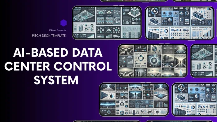 ai-based data center control system pitch deck template