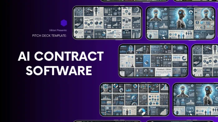 ai contract software pitch deck template