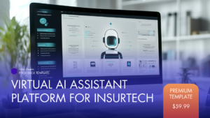 ai based assistant for insurtech pitch deck template