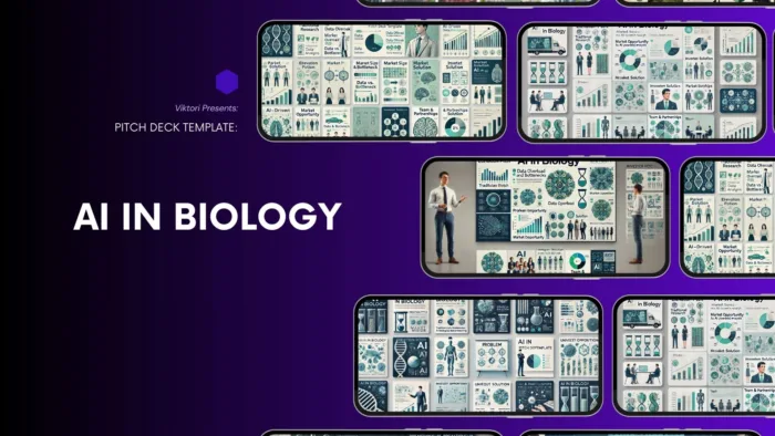 ai in biology pitch deck template