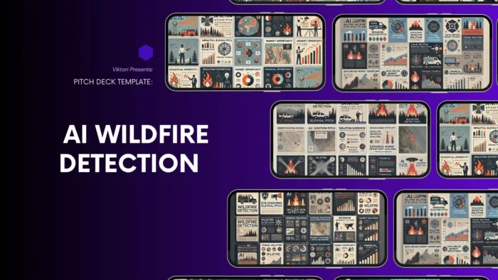 ai wildfire detection pitch deck template