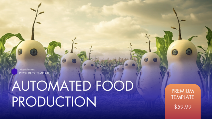 automated food production pitch deck template