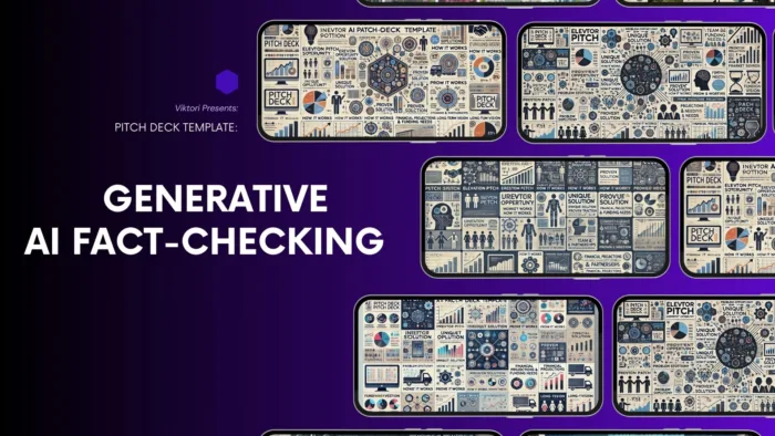 generative ai fact-checking pitch deck template