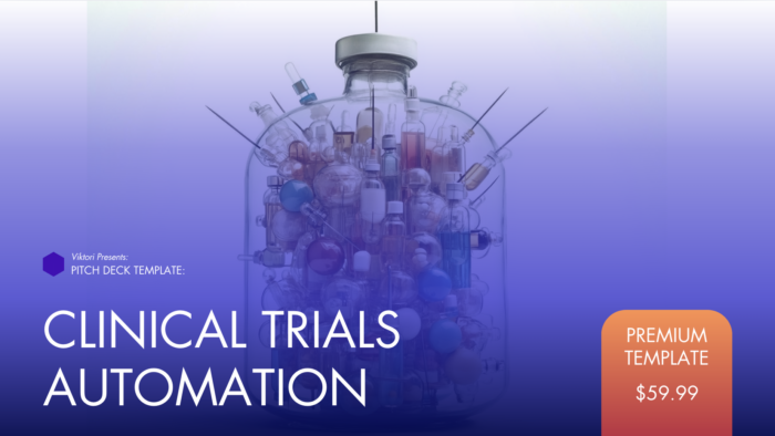 medical trials automation pitch deck template