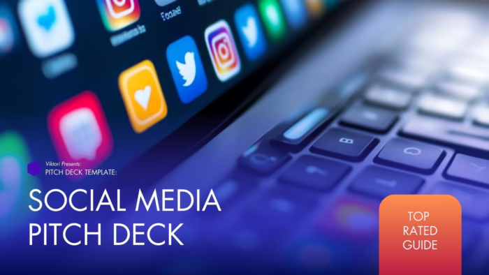 Social media pitch deck template
