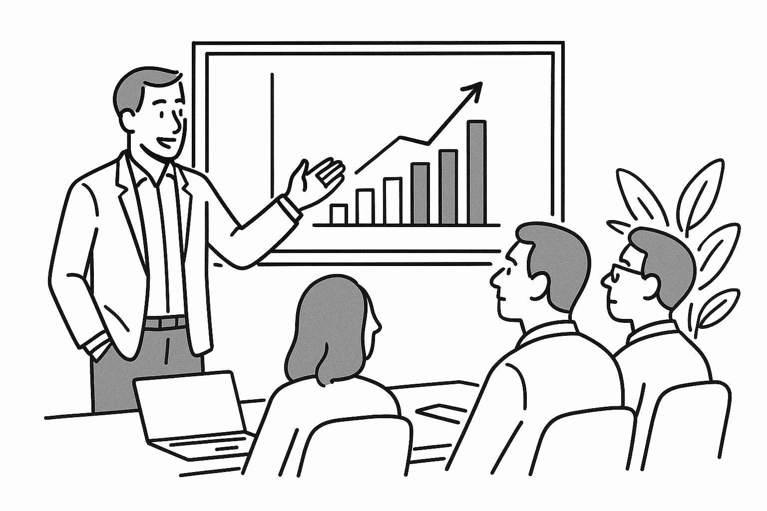 presenting financial projections