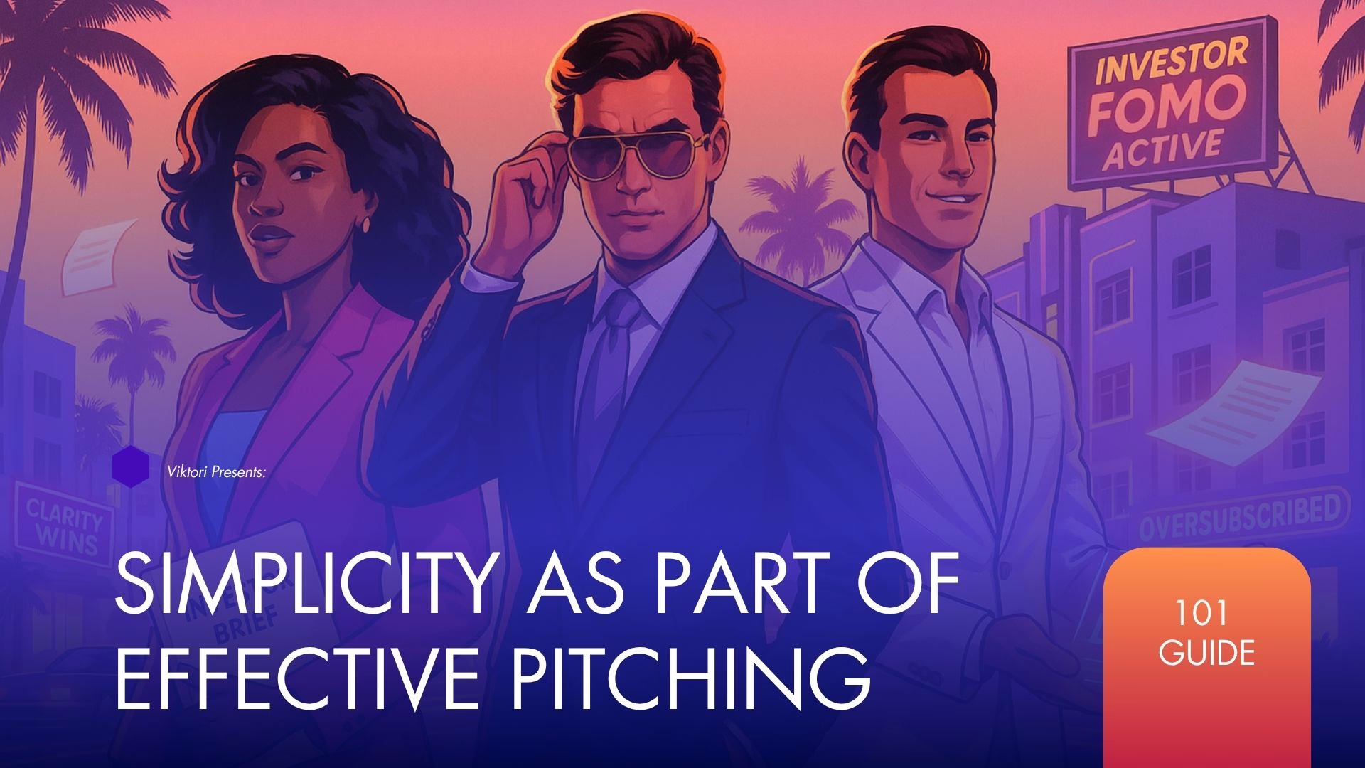 art of simplifying pitches