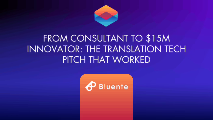 Bluente Pitch Deck Example