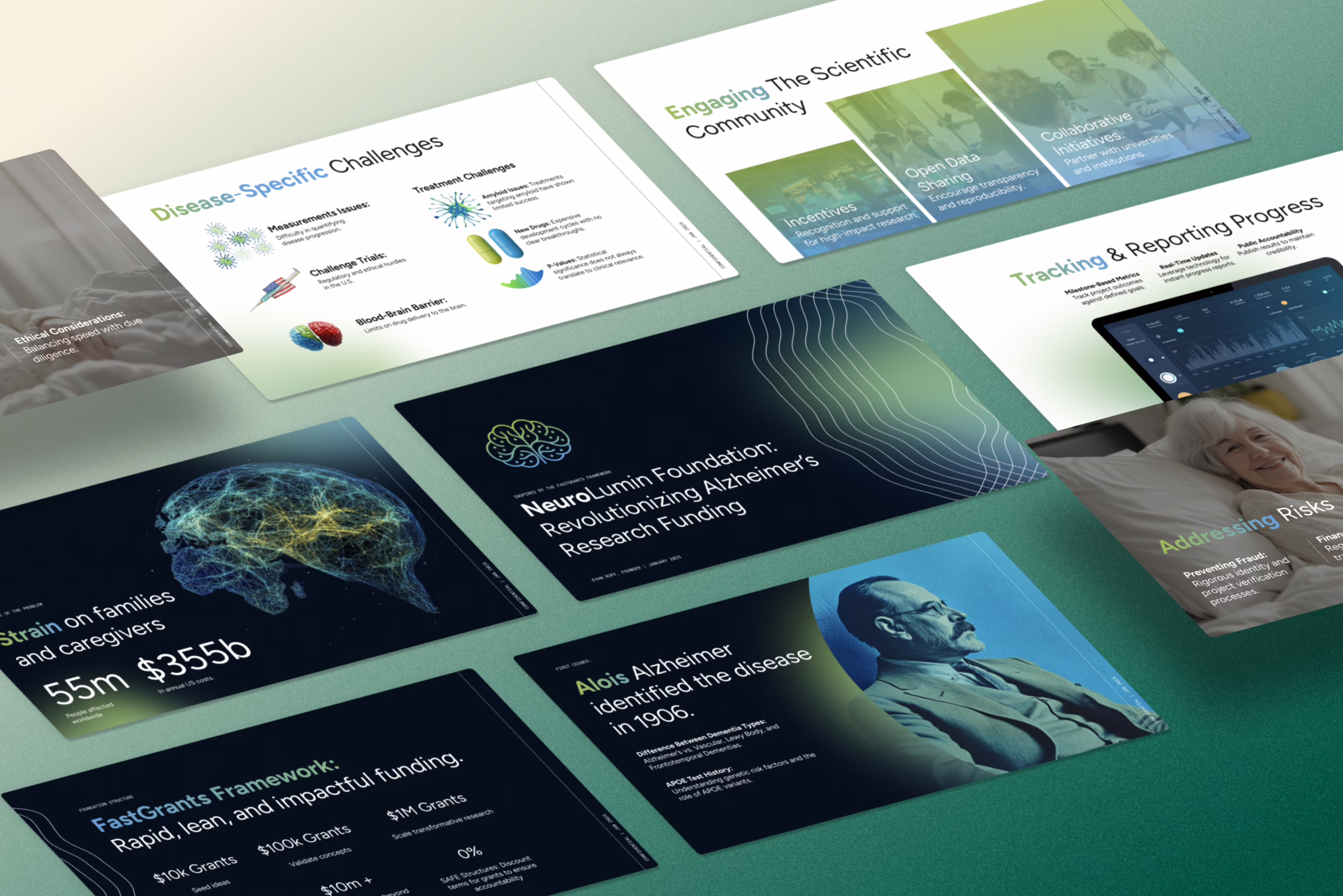 Alzheimers foundation pitch deck artifact