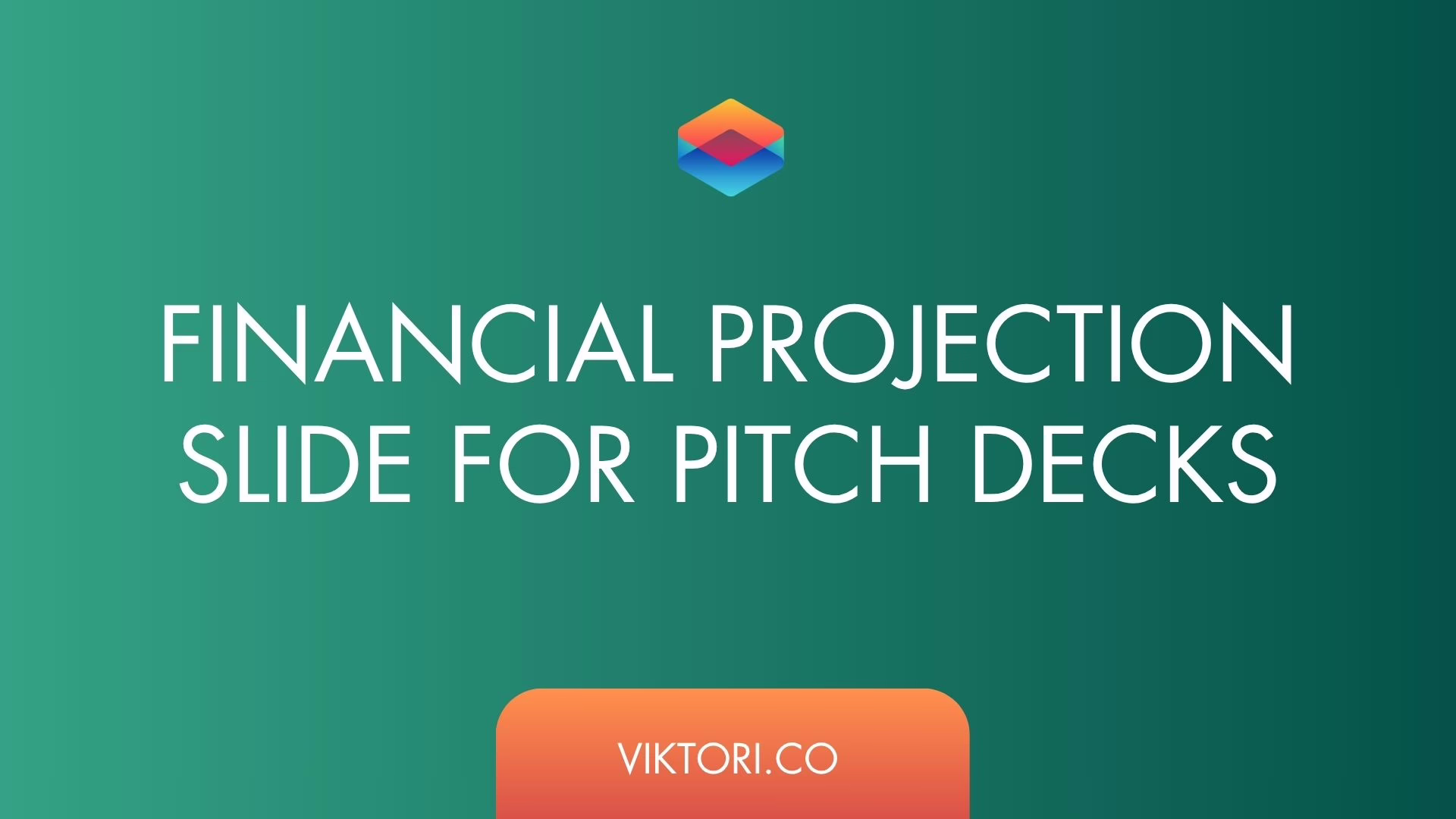 Financial Projection Slide For Pitch Decks