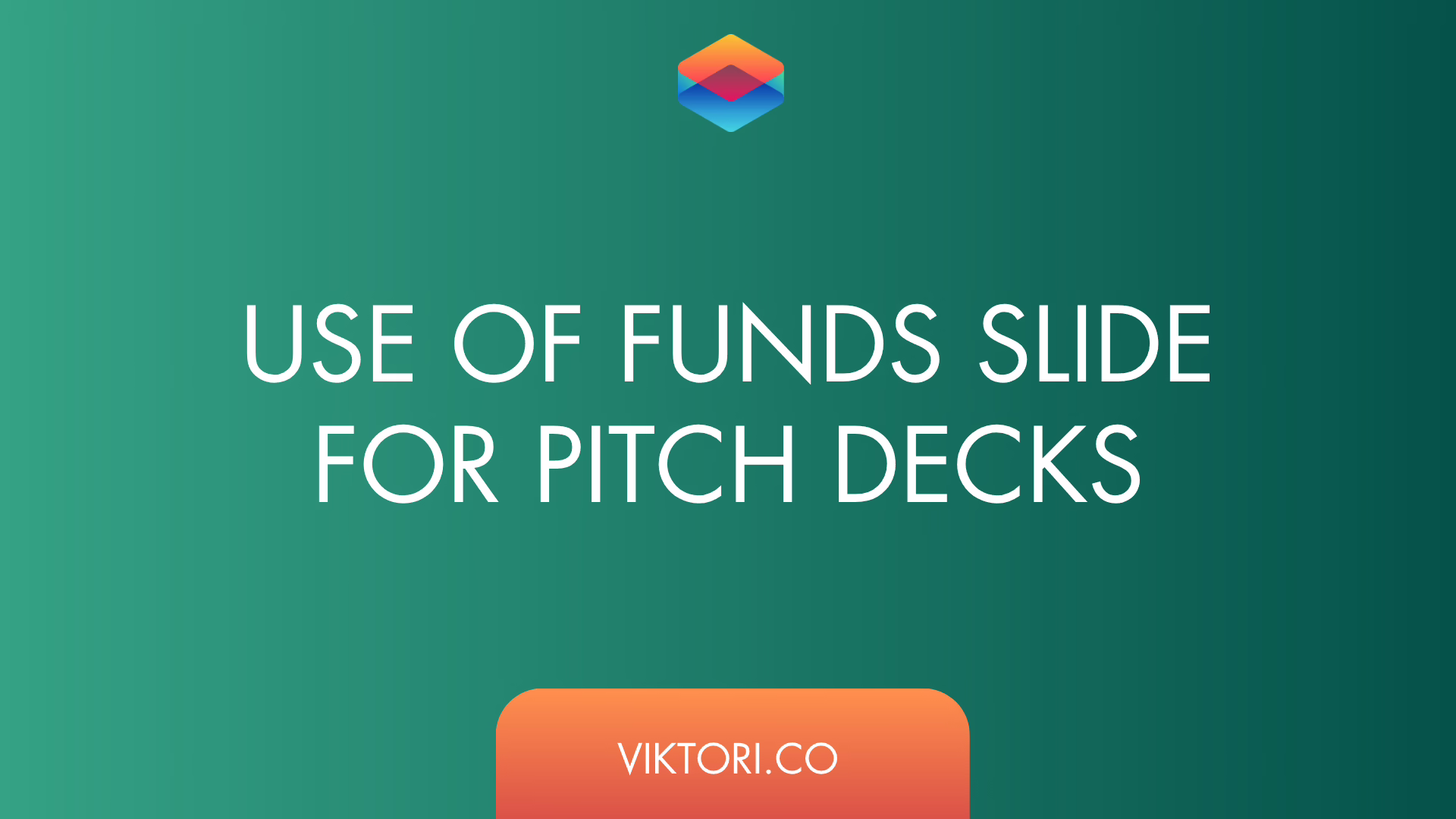The use of funds slide